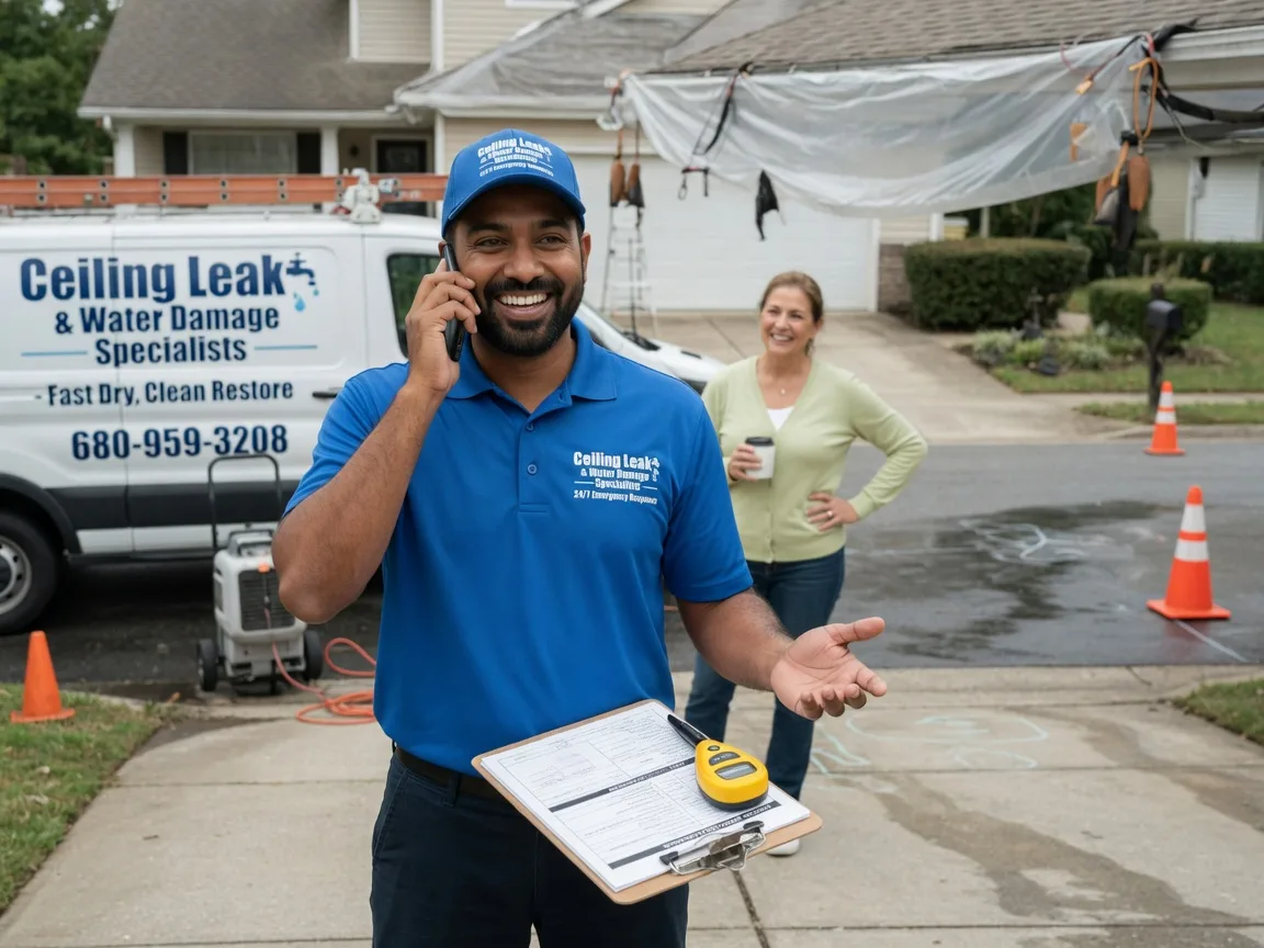 Ceiling Leak Cleanup Huntley, MT FAQs